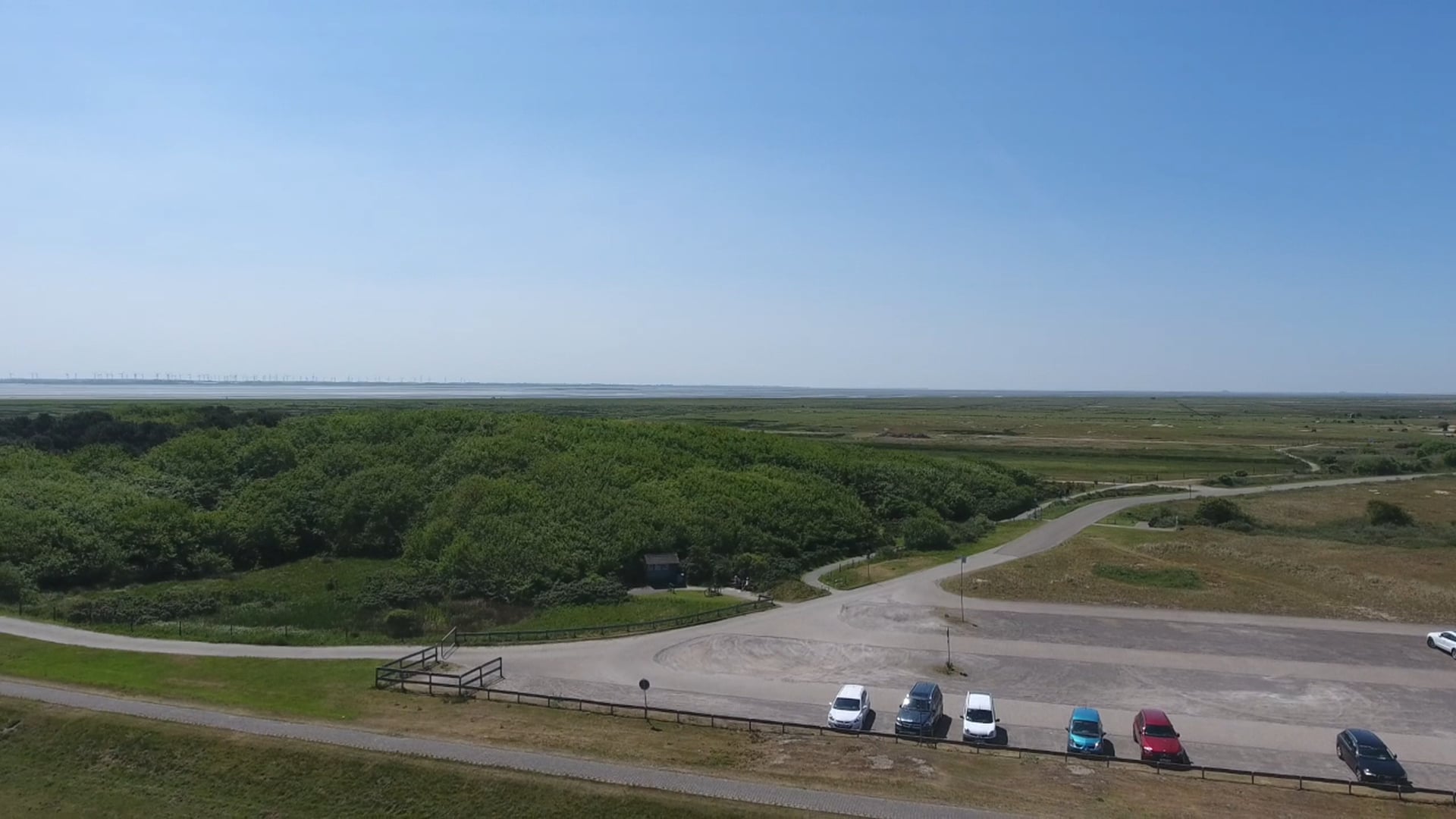 Norderney von oben im Mai 2017